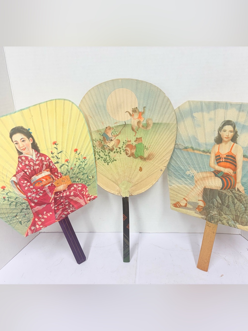 Vintage Japanese Fans